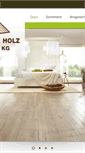 Mobile Screenshot of bernburger-holz.de